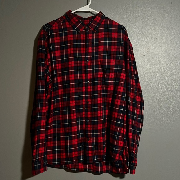 H&M Shirts Button Up Lad Flannel Hm Xl Poshmark